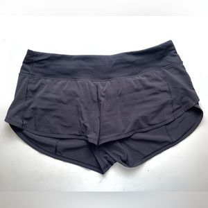 Black lululemon Speed Up 2.5”